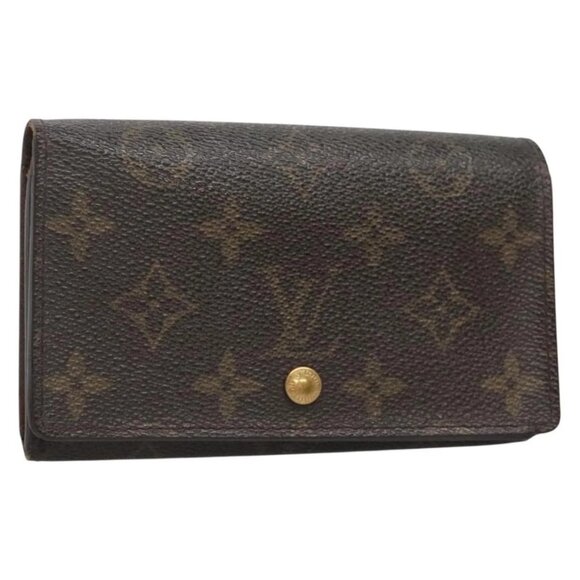 LOUIS VUITTON Monogram Portefeuille Tresol Wallet M61736 LV Auth bs28826 - Picture 1 of 16